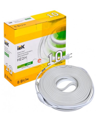 Комплект DIY (2835G120-8-IP65-220В 10м + др.) IEK (LSR5-G-120-65-2-10-S0) в Октябрьском Источники света(Лампы) Pintop.ru