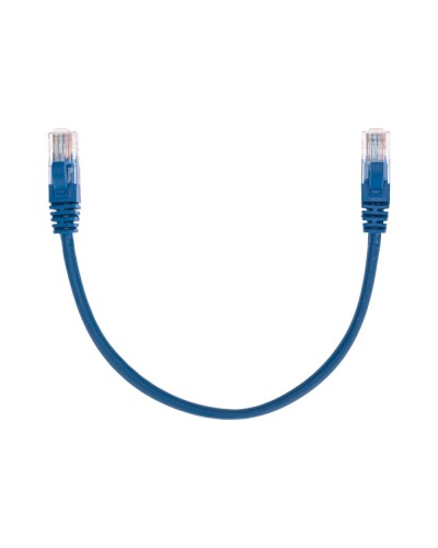 Патч-корд U/UTP, CAT 5e, RJ45-RJ45, 26AWG, LSZH, синий, 0,3м REXANT 02-0104-03 в Октябрьском Патчкорды (медные) Pintop.ru
