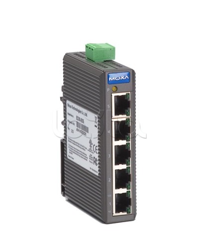 Коммутатор неуправляемый промышленный 5-портовый Moxa EDS-205A в Октябрьском Коммутаторы Pintop.ru