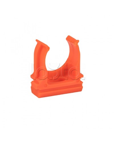 Крепеж-клипса d20 мм (10 шт) оранжевая EKF-Plast (derj-z-20o) в Октябрьском Держатели, клипсы, скобы Pintop.ru