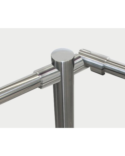 Патрубок поворотный для крепления поручней PERCo-BH02 0-11 в Октябрьском Ограждения Pintop.ru