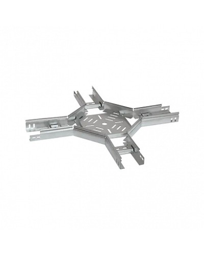 Х-образный ответвитель лестничный 600х200 (1,2 мм) Промрукав (PR08.5430) в Октябрьском Аксессуары для лотков Pintop.ru