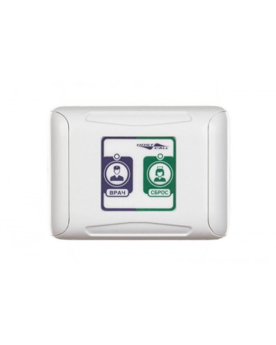 Кнопка присутствия/сброса и вызова врача Hostcall MP-434W2 в Октябрьском Система оповещения и трансляции Hostcall Pintop.ru