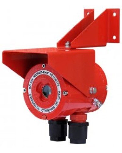 Извещатель пожарный пламени взрывозащищённый Спецприбор ИП 329 Иолит-Ехd 2КВ в Октябрьском Пожарные извещатели (Ex) Pintop.ru