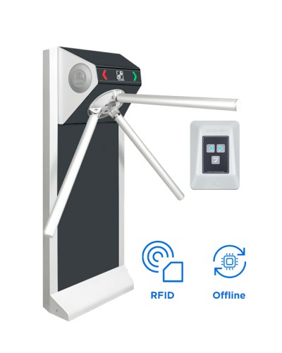 CARDDEX Комплект компактной автономной проходной STL-01AEC в Октябрьском Турникеты Pintop.ru