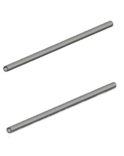 Поручень ограждения двойной длинной 940 Oxgard Поручни 940 (ВЗР 1996.05-02) в Октябрьском Ограждения Pintop.ru