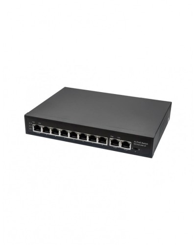 PoE коммутатор Fast Ethernet на 10 RJ45 портов NST NS-SW-8F2G-P в Октябрьском Коммутаторы Pintop.ru