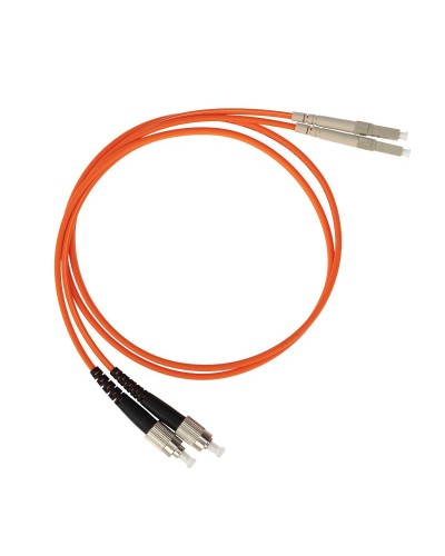 Патч-корд оптический переходной (MM), 50/125 (OM2), LC/UPC-FC/UPC, (Duplex), LSZH, 1м 50-3267 в Октябрьском Патч-корды оптические Pintop.ru