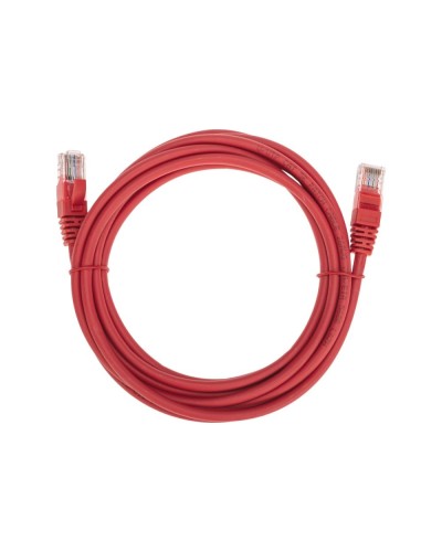 Патч-корд U/UTP, CAT 5e, RJ45-RJ45, 26AWG, LSZH, красный, 3м REXANT 02-0103-3 в Октябрьском Патчкорды (медные) Pintop.ru
