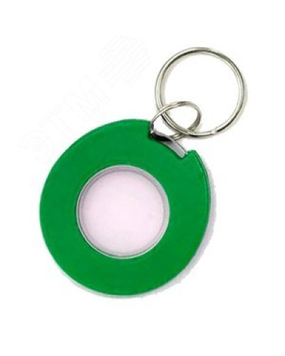 IronLogic IL-08MGT, 1K,с кольцом, зелёный с прозрачной серединой в Октябрьском Оптовые идентификаторы Pintop.ru