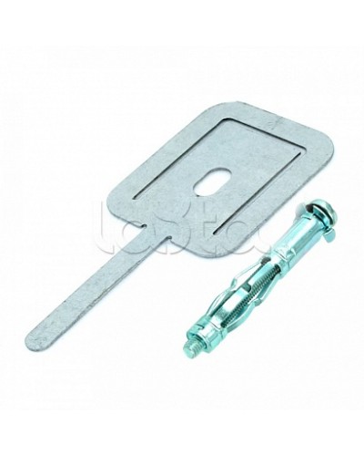 Комплекты для крепления ОКЛ с использованием дюбеля Молли М4х32 и хомута FR ПР-40 (100 шт) Промрукав (PR08.5207) в Октябрьском Огнестойкие кабельные линии Pintop.ru