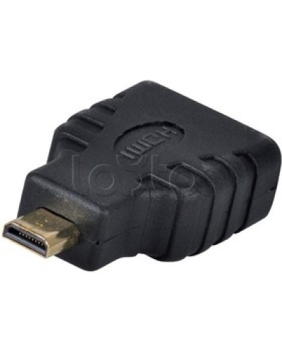 Переходник гнездо HDMI - штекер Micro HDMI GOLD (10шт/уп) REXANT 17-6815 в Октябрьском Проходные адаптеры Pintop.ru