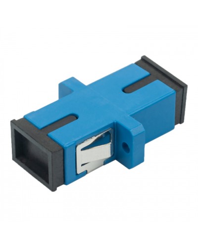 Адаптер оптический проходной SC-SC, OS2, симплекс (simplex), синийDatarex DR-540002 в Октябрьском Коммутационные изделия Pintop.ru