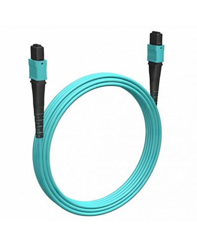 Кабельная сборка MPO(F) -MPO(F)-8 волокон 50/125 OM3, 1 m Cabeus (FOP-50-OM3-8-MPO(F)-8-MPO(F)-B-1m) в Октябрьском Кабельные сборки (оптические) Pintop.ru