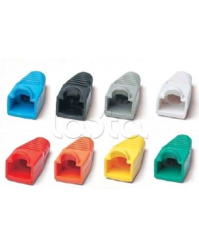 Колпачок изолирующий для разъемов RJ-45 Hyperline BOOT-RD-10 в Октябрьском Коннекторы Pintop.ru