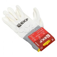 Перчатки рабочие PROFI Touch для чистовых работ (15 класс, 8 размер) EKF Expert (pe15pm-8-exp)