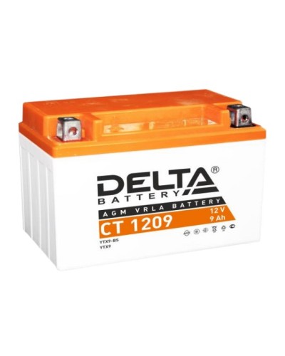 Аккумулятор АКБ 12 - 9 Delta CT 1209 в Октябрьском Электротехническое оборудование Pintop.ru