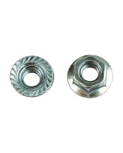 Гайка с насечкой, препятствующей откручиванию М6 HDZ (200 шт/уп) DKC (CM100600HDZ) в Октябрьском Крепеж Pintop.ru