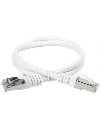 ITK Коммутационный шнур кат. 6 FTP LSZH 0,5м белый (PC08-C6FL-05M) в Октябрьском Патч-корды и пигтейлы Pintop.ru