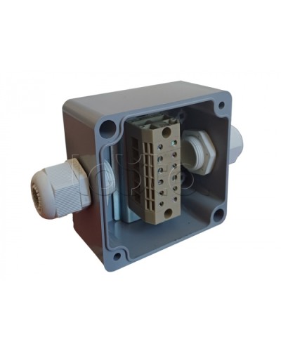 Коробка пылевлагонепроницаемая клеммная G366 А К 10 мм2 АЯКС IP66/IP65, 82x80x55 Магнито-контакт в Октябрьском Распределительные коробки Pintop.ru