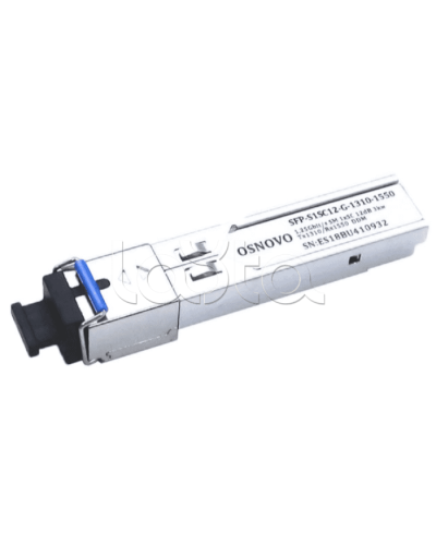 SFP Модуль OSNOVO SFP-S1SC12-G-1310-1550-I в Октябрьском Модули SFP/XFP/GBIC Pintop.ru