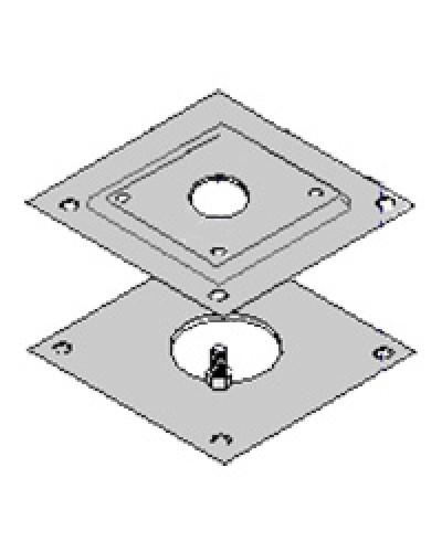 Монтажное основание CLM CLM-N CSS CSS-N DOC-L DOC-LN Came 119RIR001 в Октябрьском Запчасти для шлагбаумов и автоматики Pintop.ru
