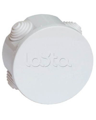 Коробка ответвительная с кабельными вводами, IP44, д.65х35 мм (24 шт/уп) DKC 53500R в Октябрьском Распределительные коробки Pintop.ru