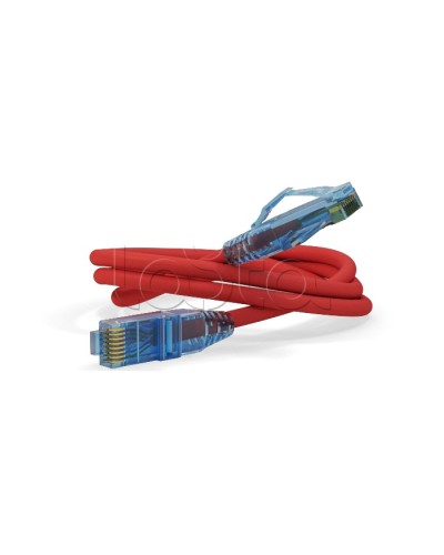 Патч-корд RJ45-RJ45, 4 пары, UTP, кат.6, LSZH (3м) Hyperline PC-LPM-UTP-RJ45-RJ45-C6-3M-LSZH-RD в Октябрьском Патчкорды (медные) Pintop.ru