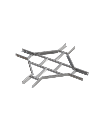 Х-разветвитель лестничный 50х300х1,5 мм INOX304 N КМ-Профиль (LXD50-300-1.5 INOX304 N) в Октябрьском Аксессуары для лотков Pintop.ru