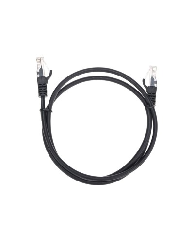 Патч-корд U/UTP, CAT 5e, RJ45-RJ45, 26AWG, LSZH, черный, 1м REXANT 02-0102-1 в Октябрьском Патчкорды (медные) Pintop.ru