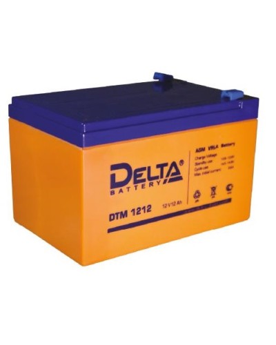Аккумулятор свинцово-кислотный Delta DTM 1212 в Октябрьском Электротехническое оборудование Pintop.ru
