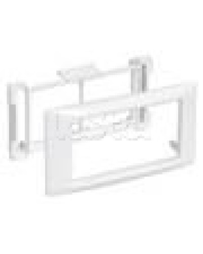 Рамка и суппорт на 4 модуля 45×45 IEK CKK-40D-RSU4-075-K01 в Октябрьском Распределительные коробки Pintop.ru