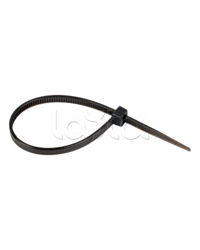 Хомут нейлоновый черный (3,6х150) (100шт.) EKF Basic (plc-cb-3.6x150) в Октябрьском Стяжки-хомуты Pintop.ru