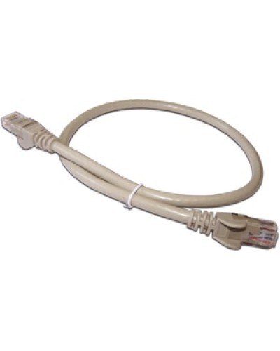 Патч-корд RJ45 - RJ45, 4 пары, UTP, категория 6, 0.5 м, серый LANMASTER LAN6-45-45-0.5-GY в Октябрьском Патчкорды (медные) Pintop.ru