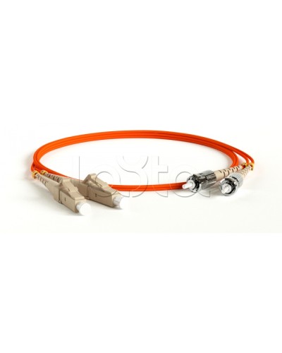 Патч-корд волоконно-оптический Hyperline FC-D2-50-SC/PR-ST/PR-H-10M-LSZH-OR в Октябрьском Патч-корды оптические Pintop.ru