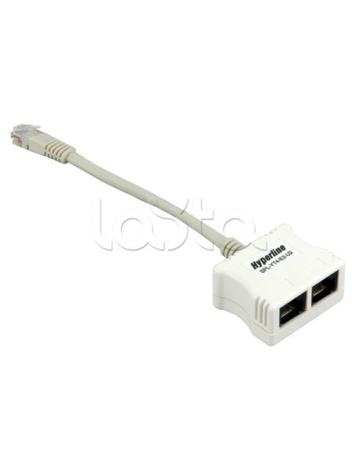 Разветвитель RJ-45 Hyperline SPL-YT4-U2-U2 в Октябрьском Патч-корды и пигтейлы Pintop.ru