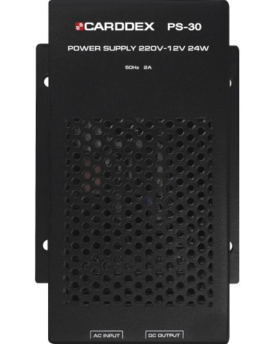 Импульсный блок питания CARDDEX PS-30 (24 Вт) в Октябрьском Дополнительное оборудование для СКУД Pintop.ru