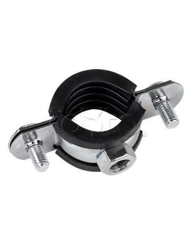 Хомут стальной 1/2 (20-24 мм), с уплотнителем EKF (hsu1012) в Октябрьском Стяжки-хомуты Pintop.ru