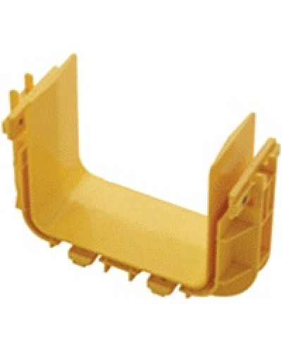 Соединитель оптического лотка 120 мм, желтый LANMASTER LAN-OT120-CN в Октябрьском Аксессуары для кабель-канала Pintop.ru