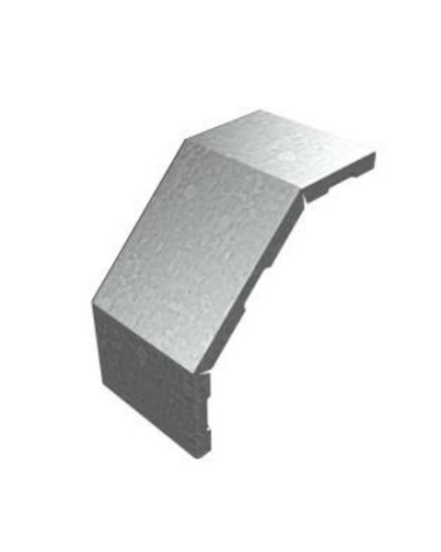 Крышка угла вертикального внешнего 90° 100х15 (0,7) для лестничного лотка ПожТехКабель (651-400) в Октябрьском Кабельные лотки Pintop.ru