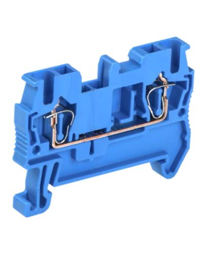 Клемма пружинная КПИ 2в-2,5 31А синяя IEK (YZN11-002-K07) в Октябрьском Клеммные колодки Pintop.ru
