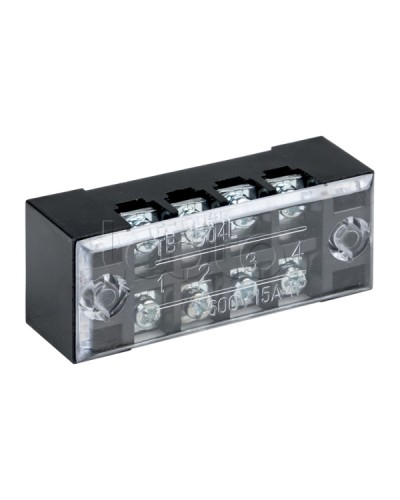 Терминал клеммный TB-1504 до 1,5 мм2 15A 4 клеммные пары EKF PROxima (tb-1504) в Октябрьском Клеммные колодки Pintop.ru