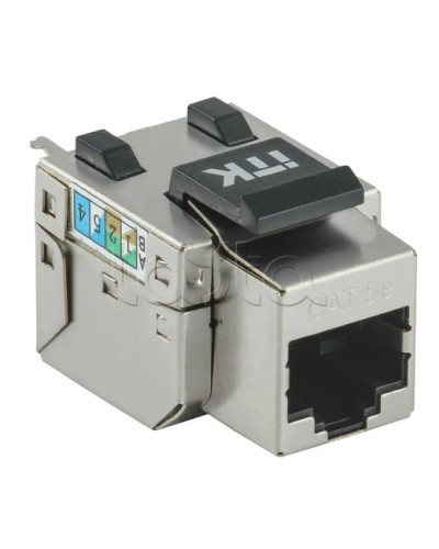 Модуль Keystone Jack кат. 5E FTP 110 IDC 90 град. розет. ITK CS1-1C5EF-11 в Октябрьском Модули Keystone Pintop.ru