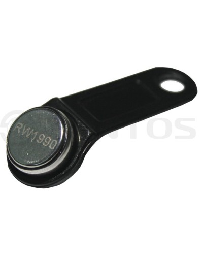 Ключ Touch Memory с 64-битным идентификационным кодом Tantos RW1990 iButton TS (чёрный) в Октябрьском Оптовые идентификаторы Pintop.ru