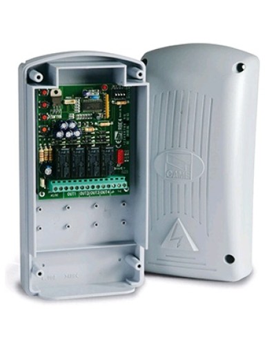 Внешний, двухчастотный, 4-канальный радиодекодер Came 806RV-0020 в Октябрьском Запчасти для шлагбаумов и автоматики Pintop.ru