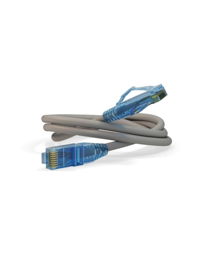 Патч-корд RJ45-RJ45, 4 пары, UTP, кат.6, LSZH (3м) Hyperline PC-LPM-UTP-RJ45-RJ45-C6-3M-LSZH-GY в Октябрьском Патчкорды (медные) Pintop.ru