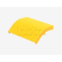 Крышка на угол 45° внешний (вниз) для оптического лотка Hyperline FBTR-360-ERS45-CVR