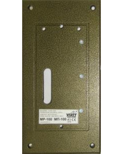 Комплект монтажный для блоков вызова БВД-SM100, БВД-4, БВД-341х, БВД-342х Vizit MP-100 в Октябрьском Аксессуары для многоабонентных систем Pintop.ru