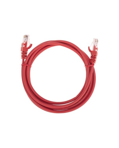 Патч-корд U/UTP, CAT 5e, RJ45-RJ45, 26AWG, LSZH, красный, 2м REXANT 02-0103-2 в Октябрьском Патчкорды (медные) Pintop.ru