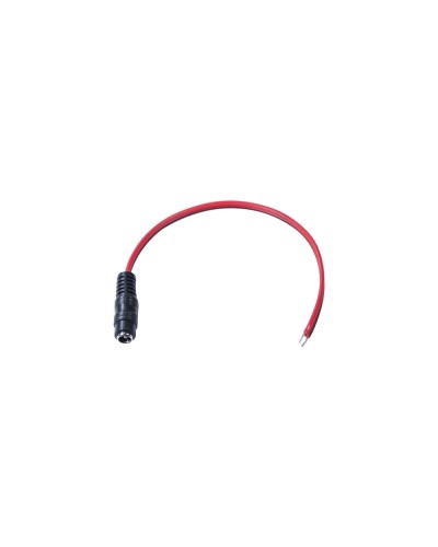 Разъем питания DC гнездо 2,1х5,5 с проводом 20 см REXANT 14-0310 в Октябрьском Коннекторы и разъемы Pintop.ru